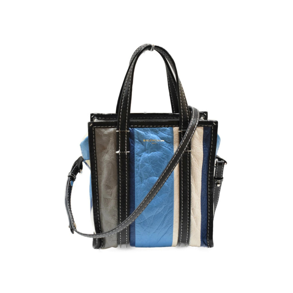 Balenciaga Bazaar Shopper Blue Bag